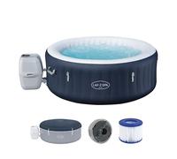 Bestway - Spa Gonflable Miami AirJet Efficacité énergétique pour 2 à 4 Personnes - 180 cm x 180 cm x 66 cm - Bleu