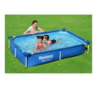 Bestway Piscine tubulaire Steel Pro rectangulaire 2,21 x 1,50 x 0,43 m