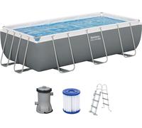 BESTWAY Steel Pro Max Piscine hors sol rectangulaire, 404 x 201 x 100 cm 56441