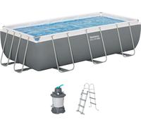 BESTWAY Steel Pro Max Piscine hors sol rectangulaire, 404 x 201 x 100 cm 56442