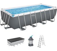 BESTWAY Steel Pro Max Piscine hors sol rectangulaire, 488 x 244 x 122 cm 56671