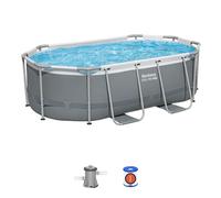 Bestway Steel Pro MAX™ Piscine hors sol tubulaire ovale - 3,05 m x 2,00 m x 84 cm
