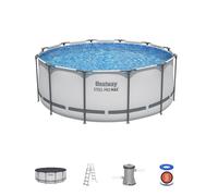 BESTWAY Steel Pro MAX™ Piscine hors sol tubulaire ronde - 3,66 m x 1,22 m