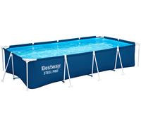 BESTWAY Steel Pro Piscine hors sol rectangulaire, 400 x 211 x 81 cm 56405