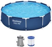 BESTWAY Steel Pro Piscine hors sol ronde, 305 x 76 cm, avec pompe 56679