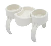 Bestway Support de boissons Z Spa Lay blanc 26,5 x 13,5 x 23