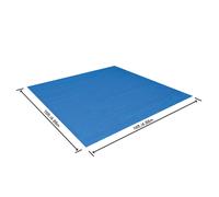Bestway Tapis de sol 16' x 16' / 4,88 m x 4,88 m