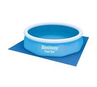 Bestway Tapis de sol Flowclear carré 305 x 305 cm 58001