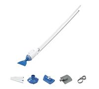 Bestway Vacuum Aspirateur avec 2 têtes de Balai + Tuyau 2 m Diamètre 32 mm + 3 Adaptateurs