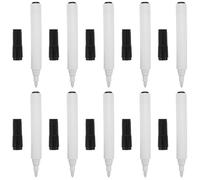 BESTYASH 10 Pièces Marqueurs Effaçables à Sec Rechargeables 2,8mm | Écriture Fluide, Effaçage Facile, Lot Vide pour Enseignants, Bureau et Étudiants, Usage Tableau Blanc