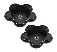BESTYASH 2 Pièces Poignée de Remplacement en Bakélite pour Robinet Extérieur, Levier de Soupape Ergonomique à Tige Carrée, Prise Confortable pour Usage Commercial et Extérieur