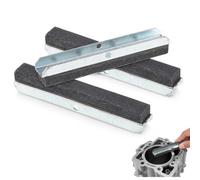 BESTYASH Kit de 3 Pierres de Rodage Cylindrique 3 Pouces pour Piston et Cylindre Moteur Pierres Abrasives Résistantes pour Meulage Précis pour Outils Mécaniques Automobiles Adapté