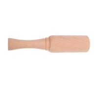 BESTYASH Marteau de Menuisier en Bois de Hêtre pour Travail du Cuir, Maillet Portable à Prise Confortable, Outil pour Sculpture et Gravure, Couleur Kaki