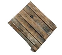 BESTYASH Papier Peint Bois Autocollant Vintage, Film PVC Effet Lambris | Texture Chêne Clair, Coupe Facile à Taille, pour Murs Lisses, la Cuisine, Placards et Rénovations