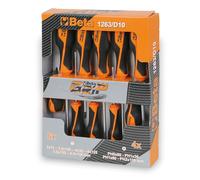BETA Lot de 10 tournevis 1260-1262 - 1263 /D10 - 012630010