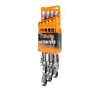 Beta 142SN/SC9 - Ratelier de 9 clés mixtes à cliquet articulé