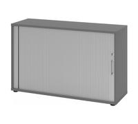 BETA 1732S | Armoire à rideau | 2 OH - Poignée en métal Graphite