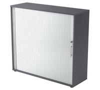 BETA 1733S | Armoire à rideau | 3 OH - poignée de bastingage plastique Graphite