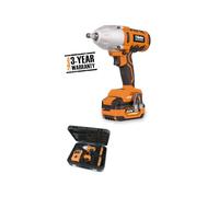 BETA 1984/K600 - Kit de hocs réversible 20V Brushless 600 Nm avec entraînement 1/2", 2 batteries 4Ah + 1 2Ah et chargeur rapide dans l’étui