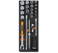 Beta 2450 M92-22 - OUTILS EN SOFT PLATEAU - Plateau thermoformé souple avec composition d’outils