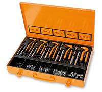 Beta 437U/09 - Kit de réparation des filetages endommagés M5-M6-M8-M10-M12