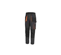 BETA 7860G Taille 2XL - Beta Easy Pantalon de travail léger, en tissu T/C, avec petites pièces poches et ruban adhésif, gris
