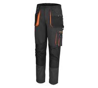 Beta 7860G Taille XL Easy Pantalon de Travail léger, en Tissu T/C, avec Petites Poches et Ruban adhésif, Gris