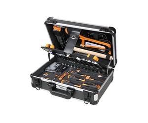 Beta BW 2054E-100 - Mallette en Plastique avec Assortiment de 100 Outils pour Maintenance Générale