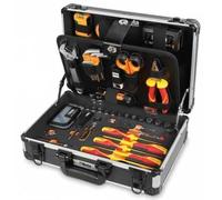 Beta BW 2054EL-106 - Mallette en Plastique avec Assortiment de 106 Outils pour Maintenance Électrotechnique