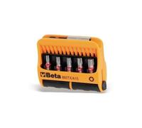 Assortiment Beta de 10 embouts de vissage pour vis Torx® et porte embout de vissage magnétique, dans un coffret plastique 860TX/A10