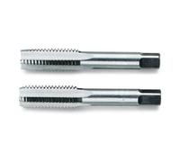 Beta Lot de 2 tarauds manuels à pas fin en acier chromé M6 x 0,75
