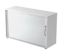 BETA R 1732S | Armoire à rideau | 2 OH poignée arche métal Blanc