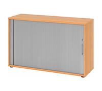 BETA R 1732S | Armoire à rideau | 2 OH Poignée en métal Hêtre