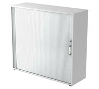 BETA R 1733S | Armoire à rideau | 3 OH poignée chrome métal Blanc