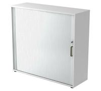 BETA R 1733S | Armoire à rideau | 3 OH poignée striée en plastique Blanc