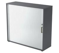 BETA R 1733S | Armoire à rideau | 3 OH poignée striée en plastique Graphite
