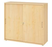 BETA S 1753S | Armoire à portes coulissantes | 3 HC Poignée en métal Érable