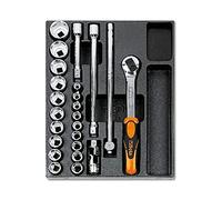 Beta T83 - Plateau thermoformé rigide avec composition d'outils