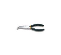 Beta Tools - 1164-160K - Pince à becs plats avec mors incurvés, extra-longue, manches en PVC