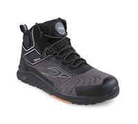 BETA Tools Chaussures de sécurité modèle 0-Gravity - 480 g art7357G, en microfibre hydrofuge - Noir - Noir , 45 EU EU