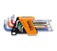 Beta Tools Jeu de 8 clés mâles coudées à tête sphérique 97BTX-C/SC8