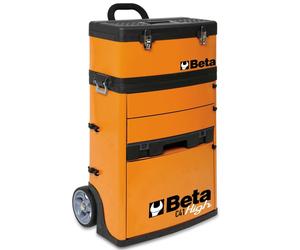 BETA Trolley avec deux modules empilables RAL2011 Orange