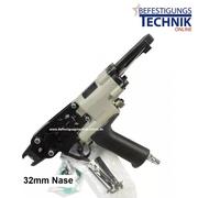 BeTeOn24 SC7B-E Pince à anneaux 32mm nez pour agrafes à anneaux Bostitch Ring15 (Close : 4,8-8,7mm) KL-96
