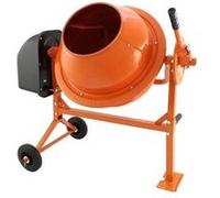 T-Mech Bétonnière électrique, malaxeur à mortier, malaxeur à béton, malaxeur, moteur 250 W - 70 litres