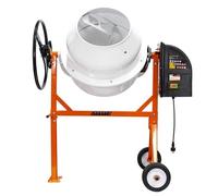 Bétonnière électrique RURIS Betalux 1200X - 650 W, cuve 120 L, couronne en fonte
