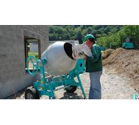 Bétonnière IMER S350R thermique moteur Worms cuve acier 345 litres 01115841