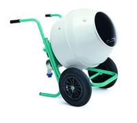 Bétonnière Rollbeta électrique IMER cuve acier 134L malaxage 1/2 sac 01015402