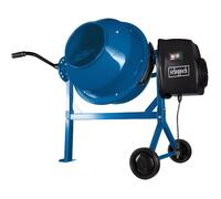 Scheppach Bétonnière MIX65 — 550 W — 230 V — Capacité 65 L — 27,5 tours/min