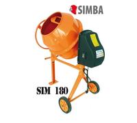 Bétonnière - SIMBA - SIM 180 - 180L - 800W - Electrique - Monophasé