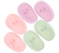 BETOOKY 3 Paires de Coussinets Oreille en Silicone Réutilisables pour Protection D'oreilles Lors Teinture Capillaire, Adaptés pour Lavage et Hôtels